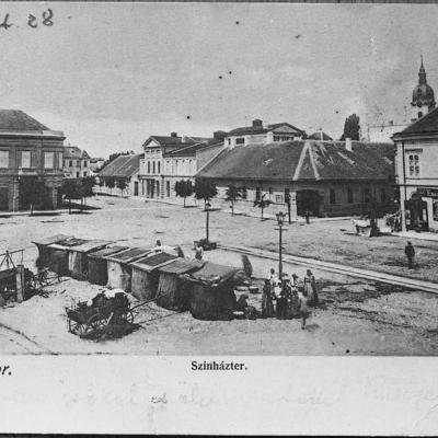 Pozorini Trg Razglednica Iz 1903. Zbirka Nandora Majera