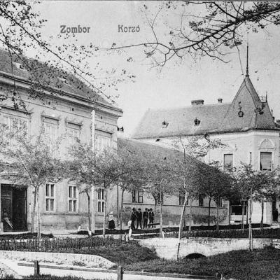 Venac Stepe Stepanovića, razglednica iz 1910. godine