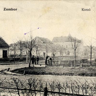 Venac Stepe Stepanovića, razglednica iz 1910. godine